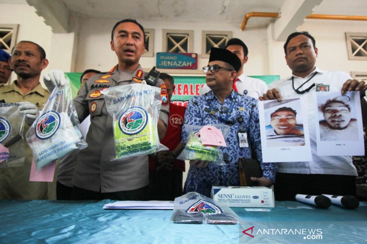 Polisi Surabaya selidiki peredaran 10 kilogram narkoba Malaysia