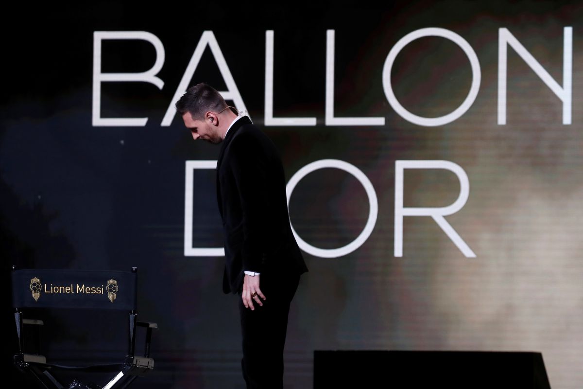 Keenam kalinya Lionel Messi raih Ballon d'Or