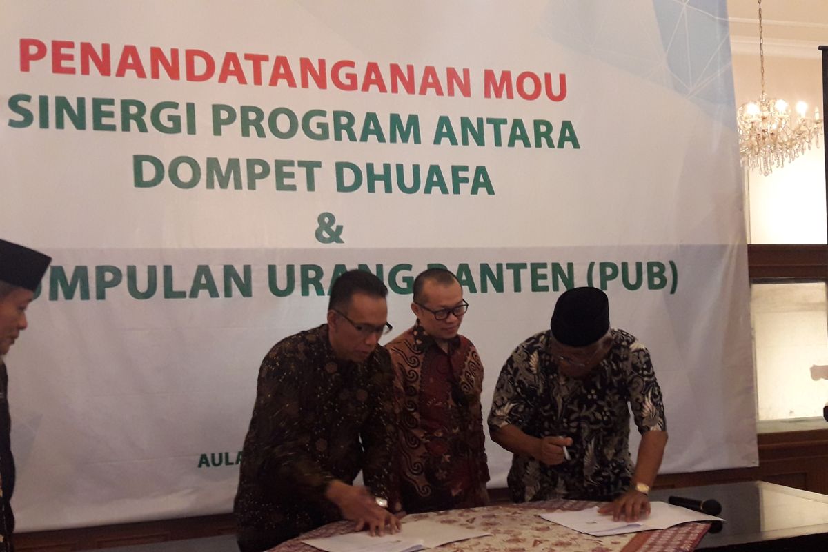 Perkumpulan urang Banten gandeng dompet duafa bantu warga kurang mampu di daerah pinggiran