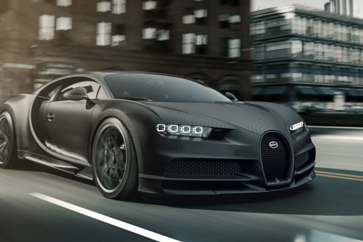 Duo Bugatti Chiron Noire hanya diproduksi 20 Unit