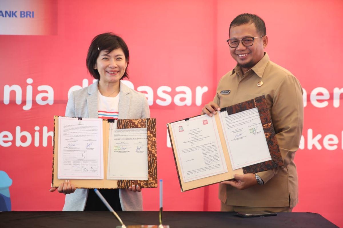 Pasar Pabaengbaeng Makassar terapkan transaksi berbasis digital