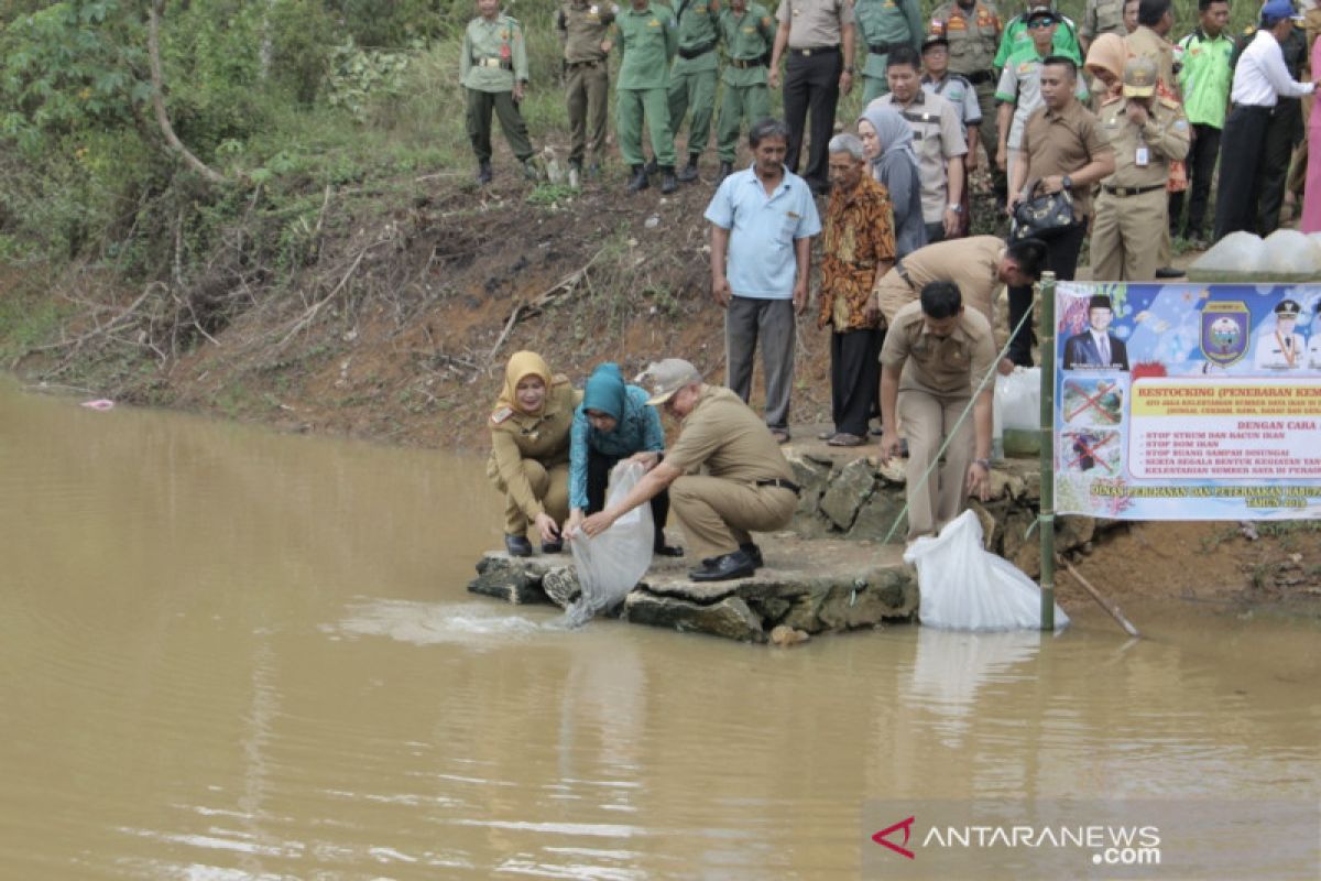 Restocking, releasing more fish seeds for meeting consumption needs