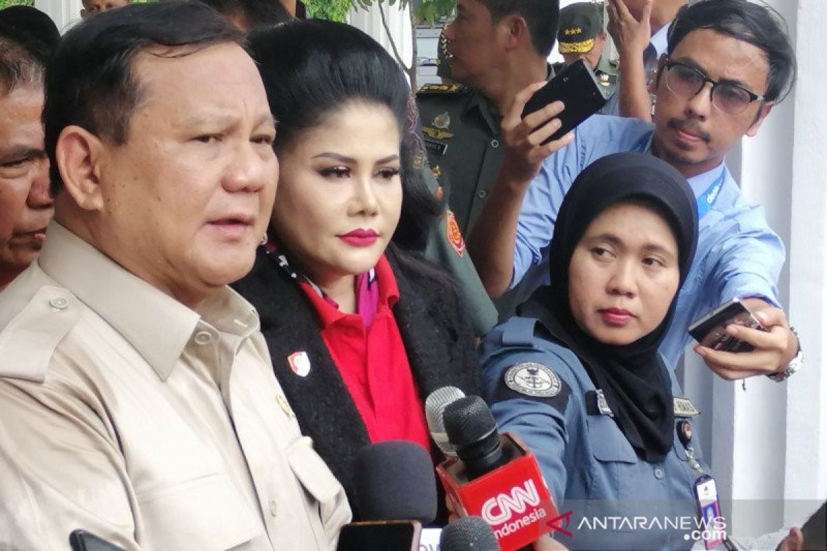 Ketua Umum DPP Partai Gerindra Prabowo tunjuk lima jubir khusus