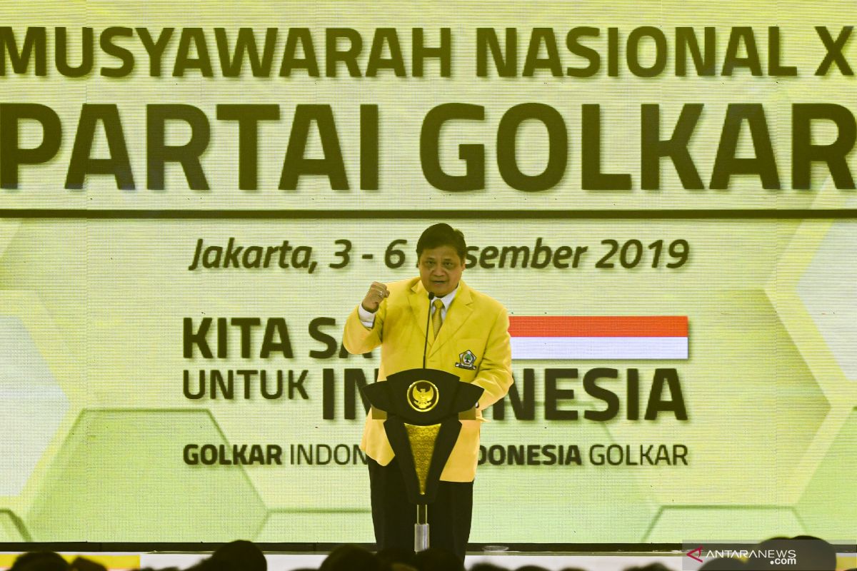 Airlangga Hartarto paparkan Laporan Pertanggungjawaban DPP Golkar