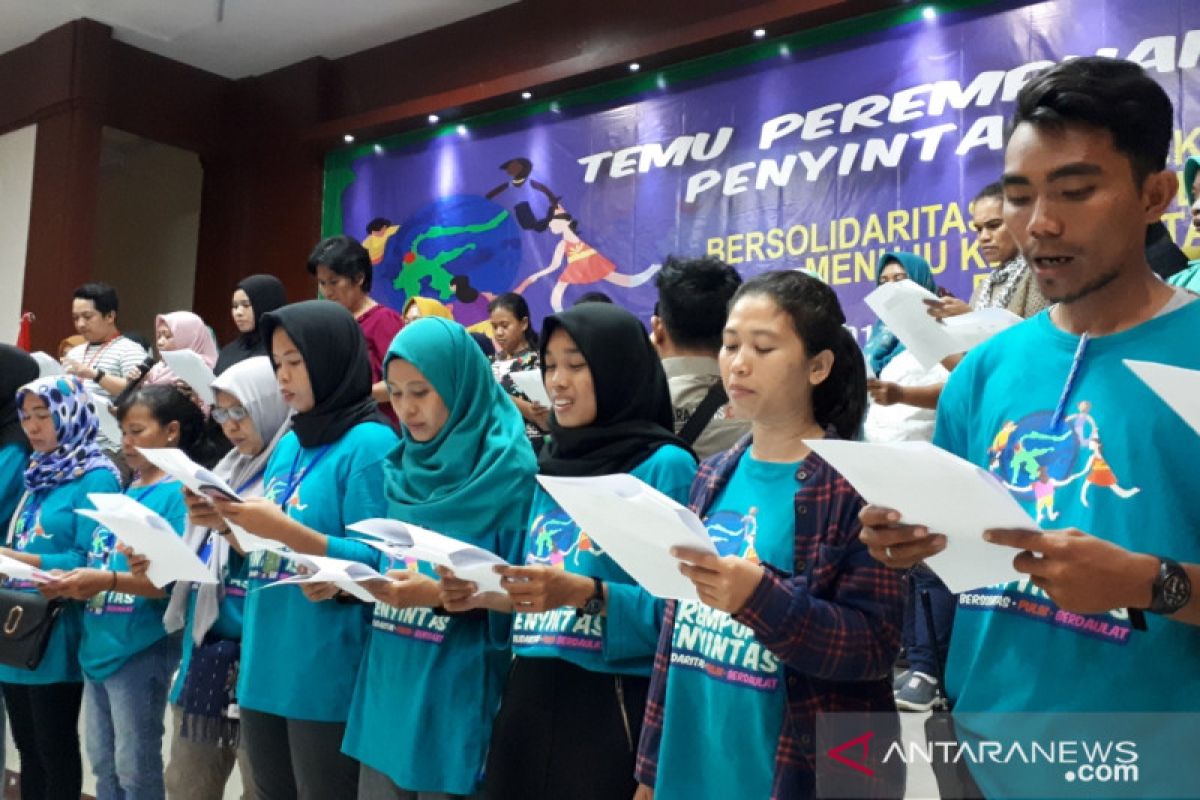 Penyintas perempuan Pasigala tuntut pemenuhan hak kepada pemerintah