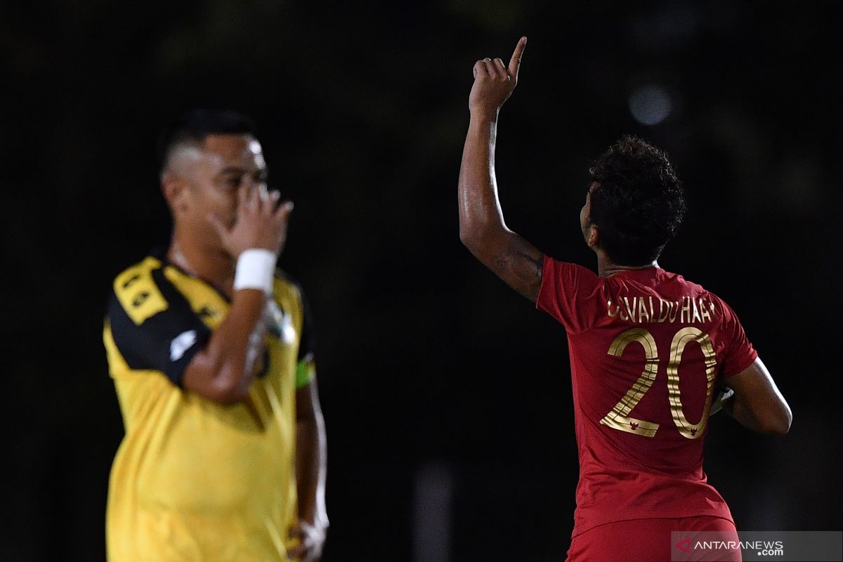 Gasak Brunei 8-0, Osvaldo Haay cetak 