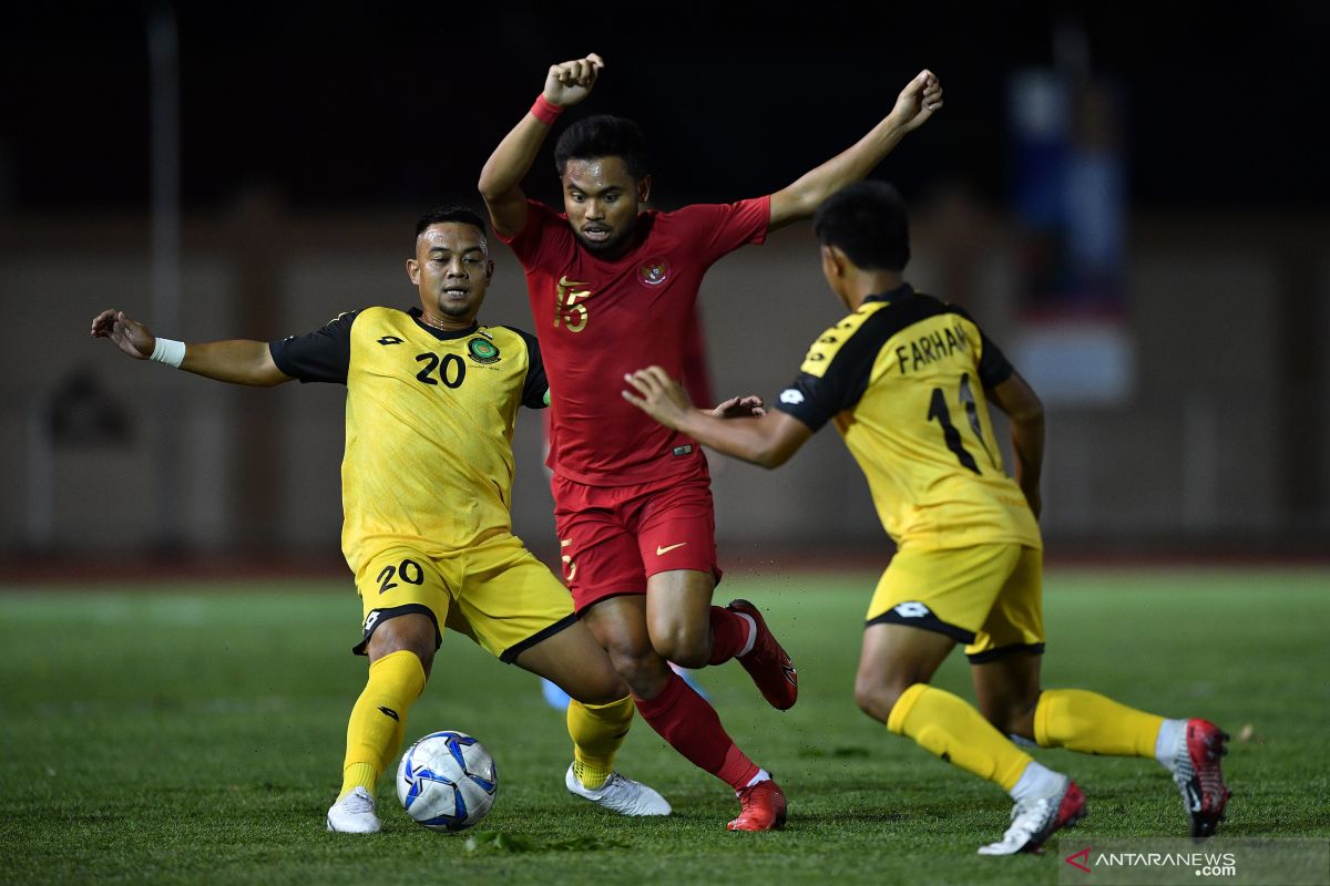SEA Games 2019: Indonesia vs Brunei Darussalam 3-0 di babak pertama