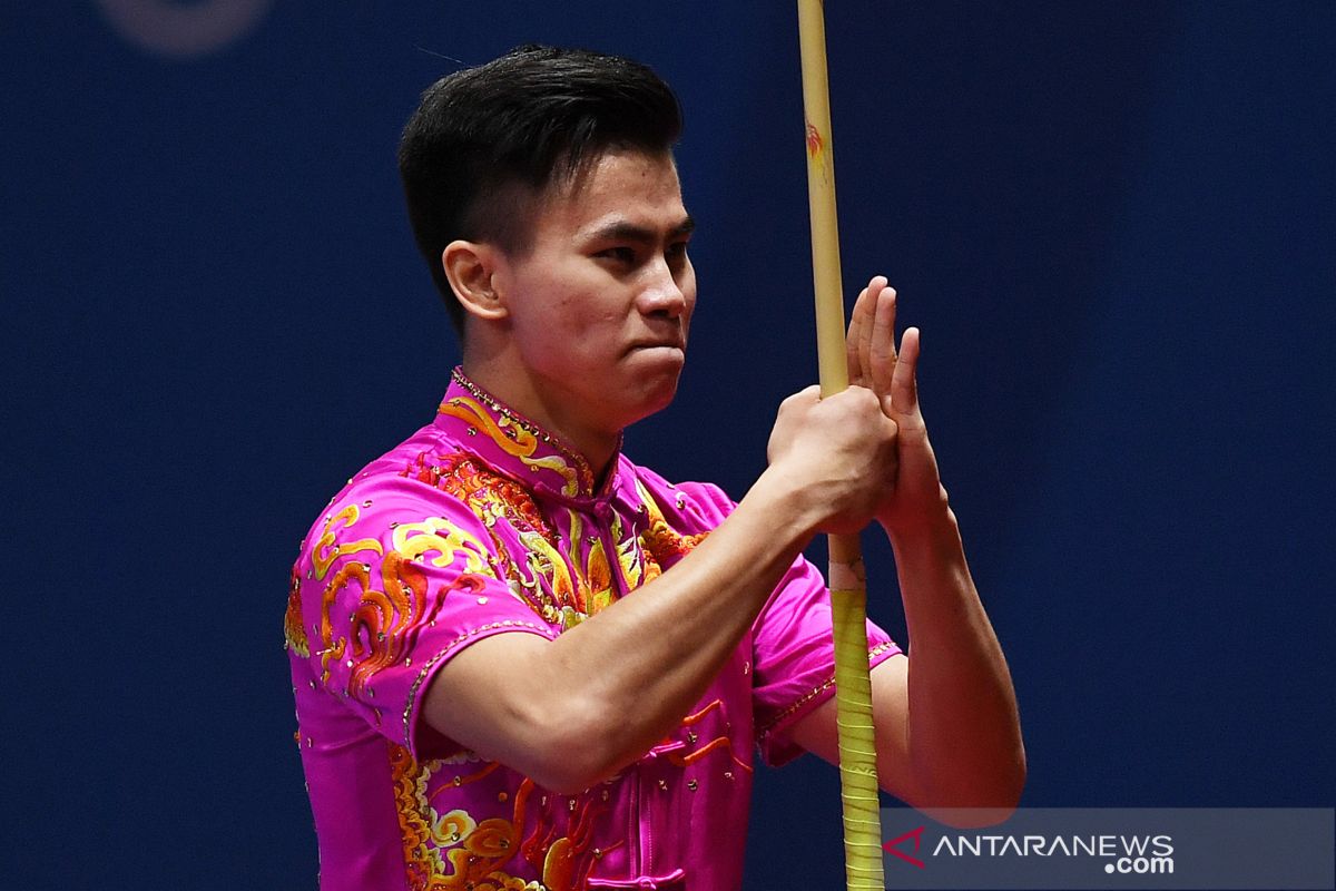 Penuhi target perolehan medali emas, Indonesia juara umum wushu Taolu