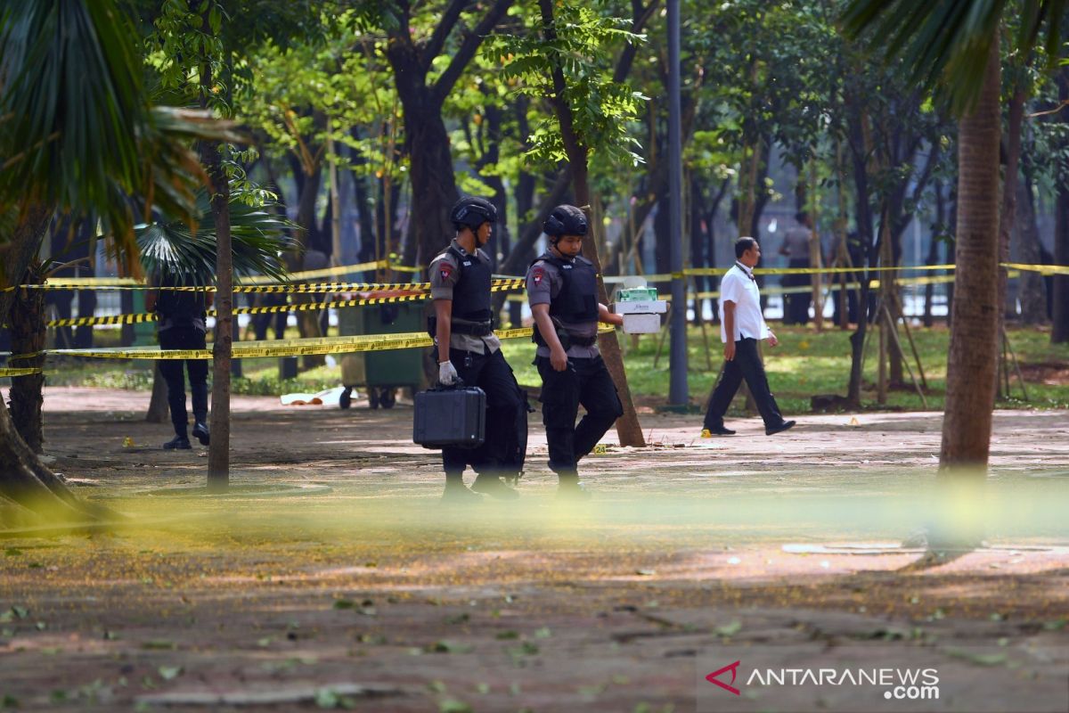 Kapolda: Ledakan di kawasan Monas berasal dari granat asap