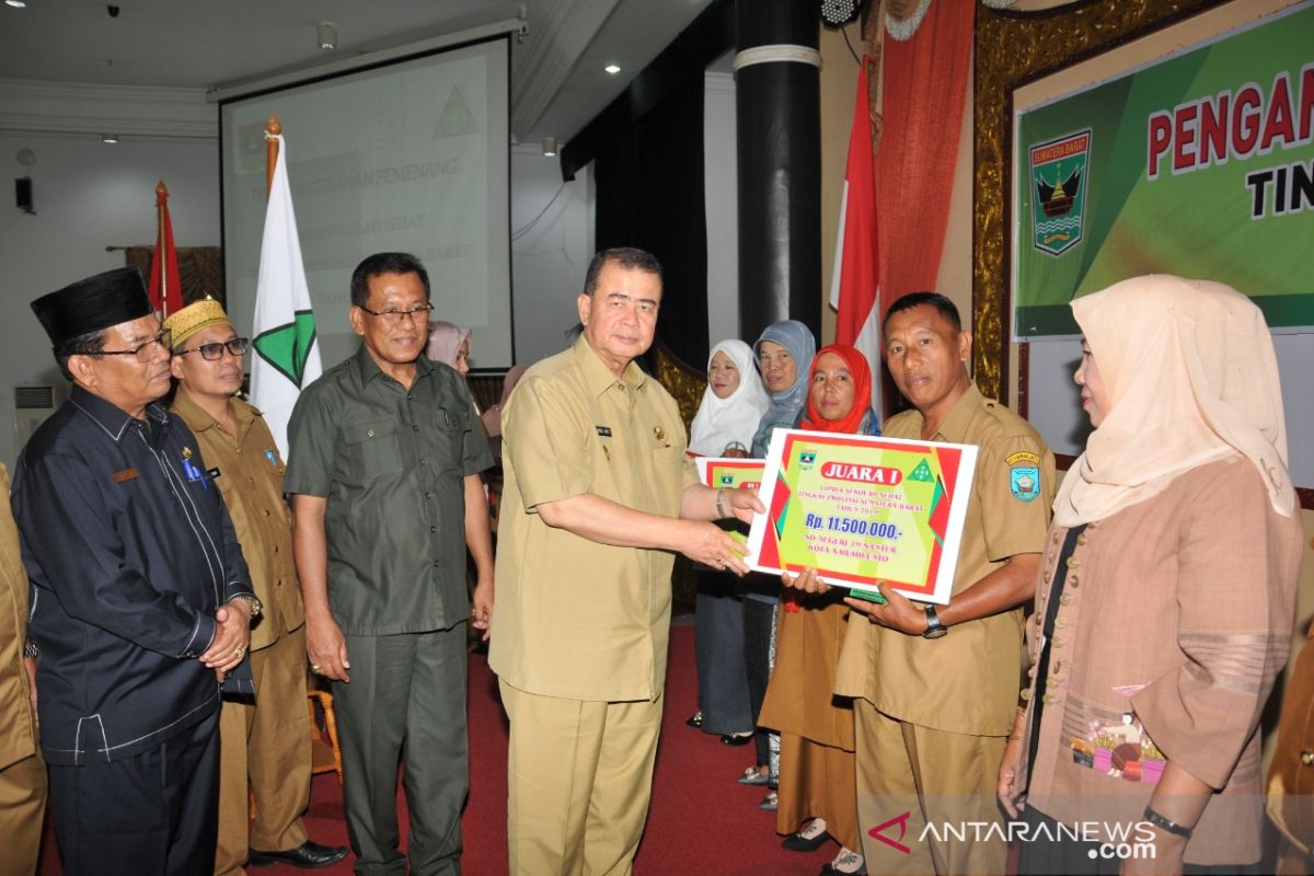 Empat sekolah sehat wakili Sumbar ke nasional