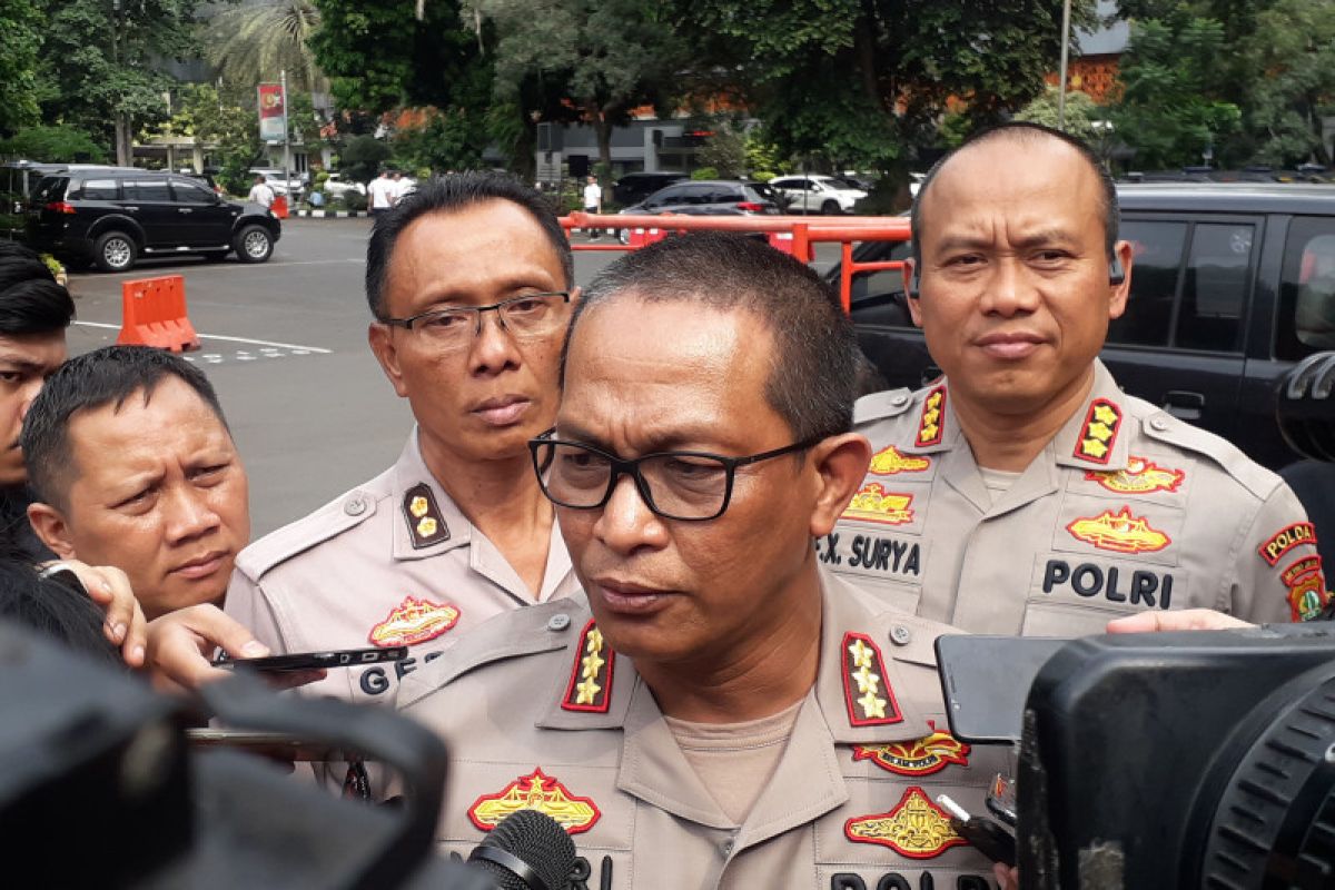 Penyidik TNI-Polri belum bisa periksa korban ledakan granat asap
