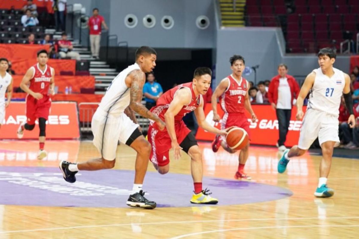 "Full-court press" Thailand buat basket putra Indonesia kewalahan