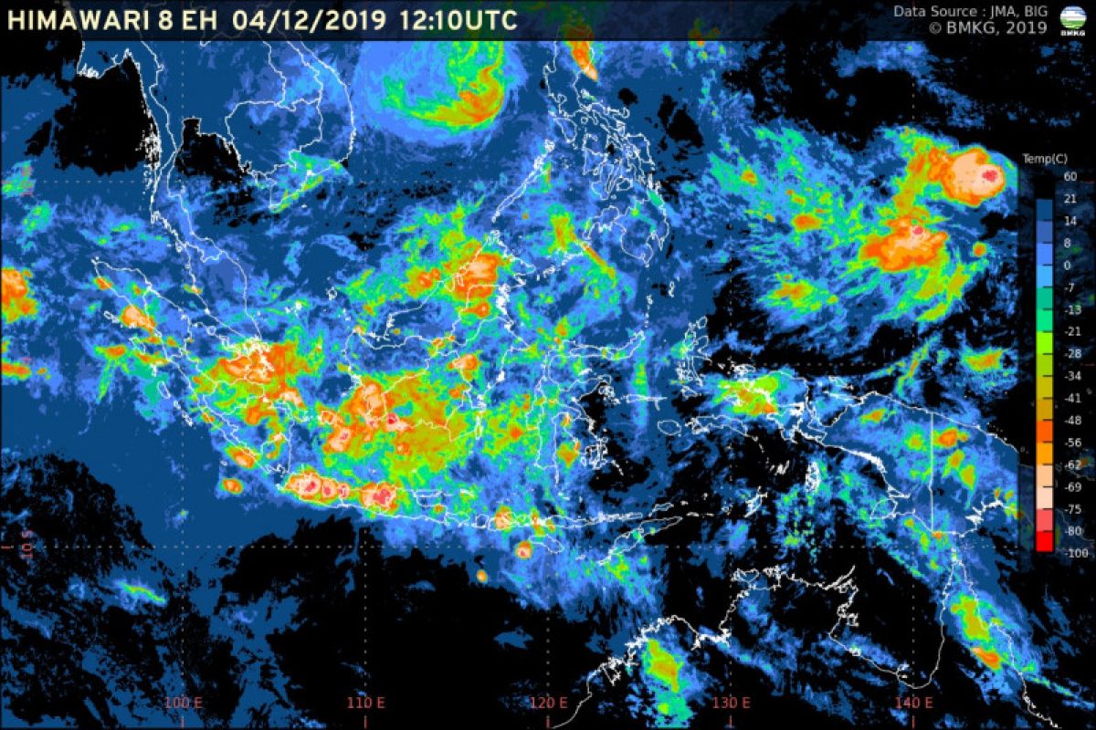 BMKG: Waspadai potensi hujan disertai petir di Jakarta Selatan