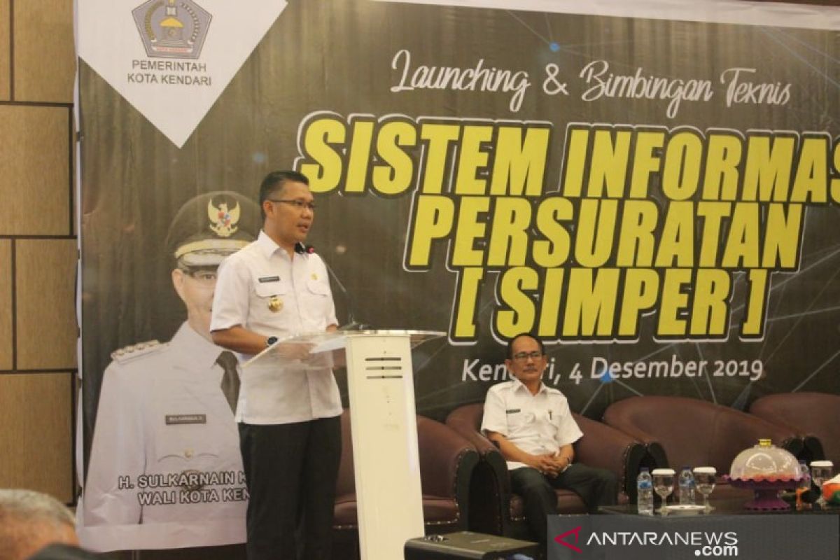 Permudah persuratan, Kendari meluncurkan aplikasi Simper