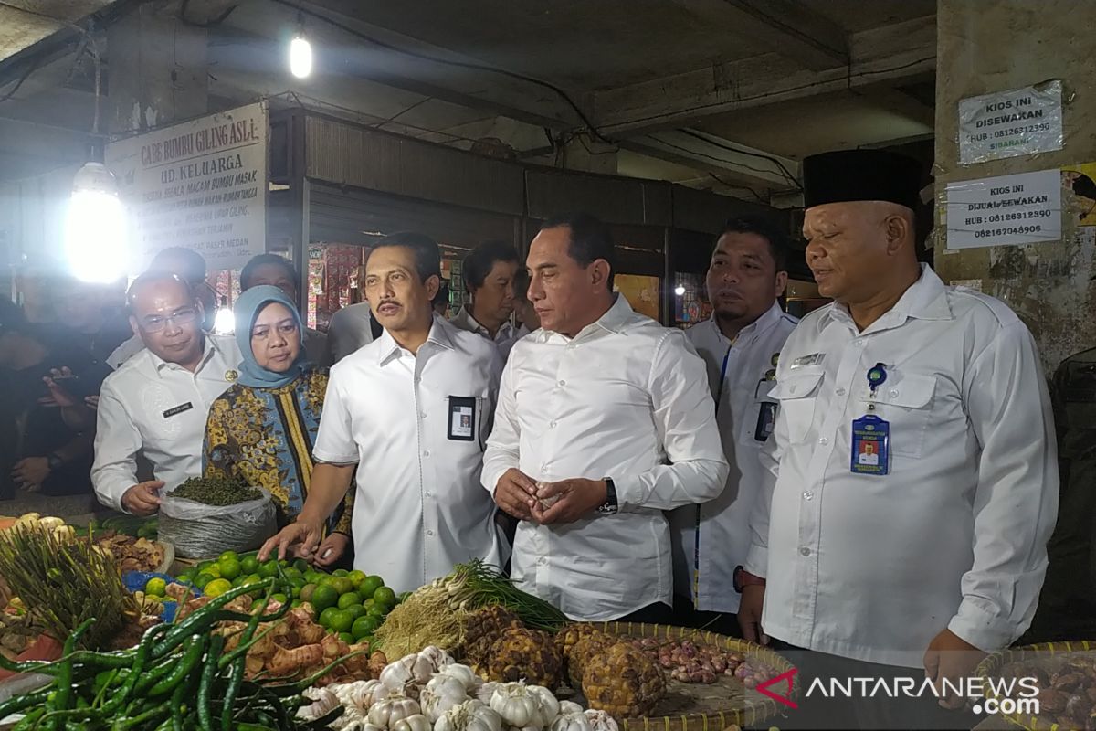 Jelang Natal dan Tahun Baru, Kemendag tinjau pasar di Medan