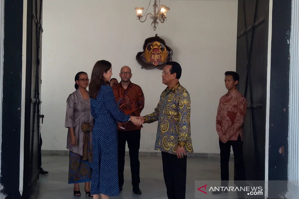 Putri Mahkota Denmark kunjungi Keraton Ngayogyakarta