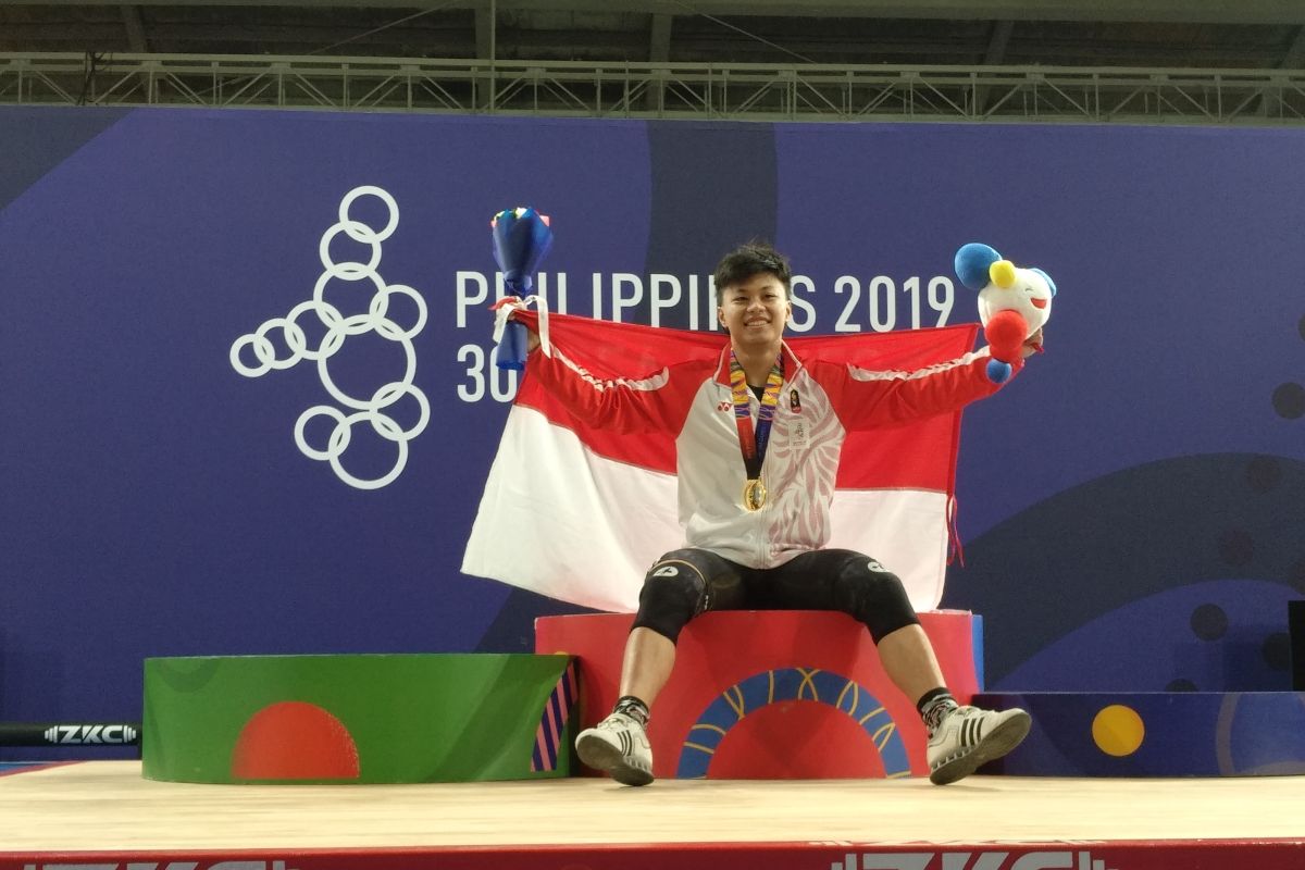 Rahmat Erwin raih emas terakhir angkat besi SEA Games 2019