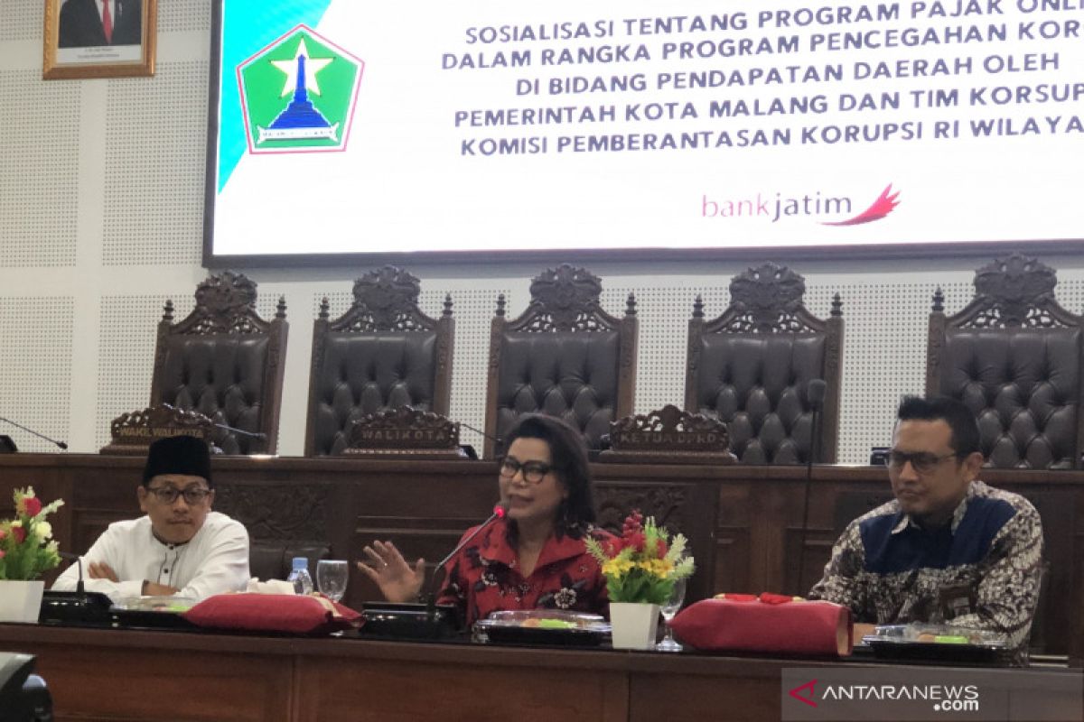 KPK ingatkan pelaku usaha di Kota Malang untuk taat pajak