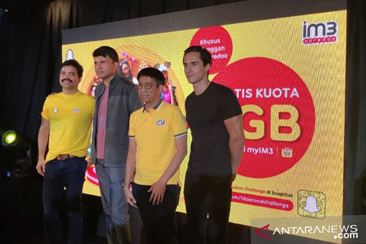 Sasar milenial, Indosat Ooredoo luncurkan Paket Snapchat gratis