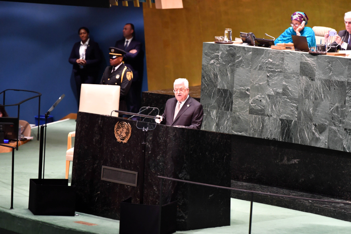 Presiden Palestina bakal bicara di DK PBB tentang rencana perdamaian Timur Tengah