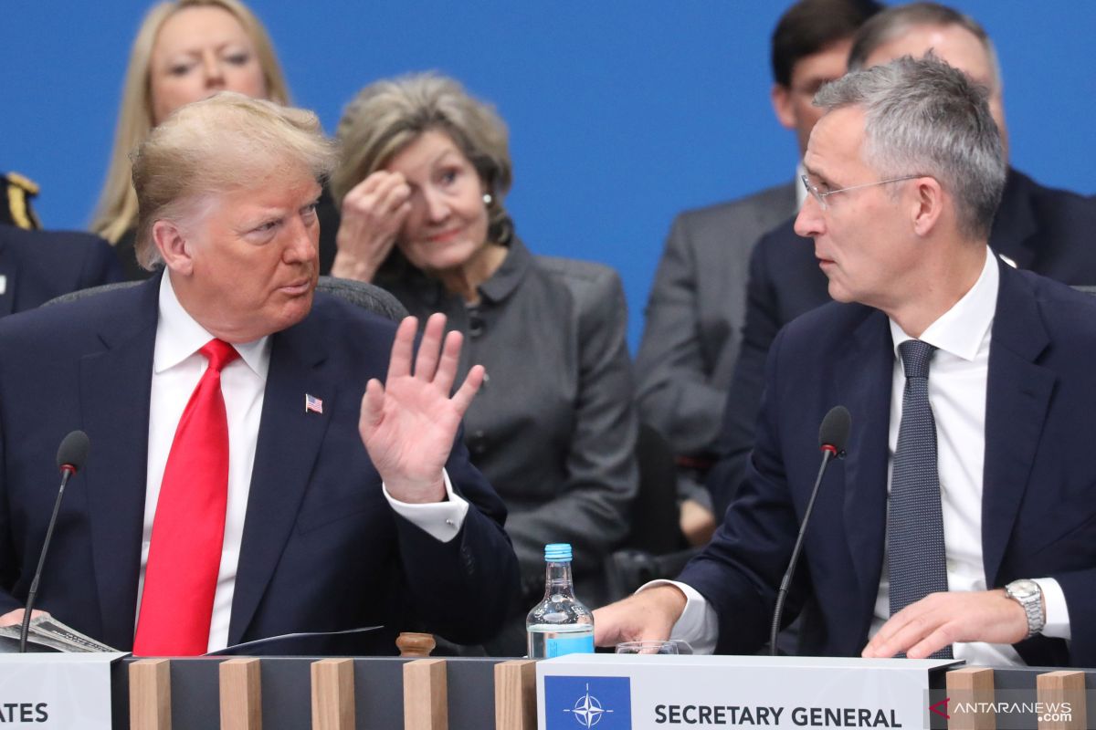 Donald Trump bersama NATO bahas situasi Timur Tengah