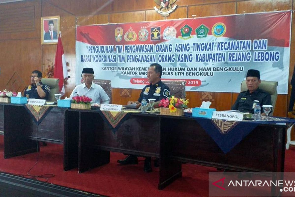 Rejang Lebong tingkatkan pengawasan orang asing