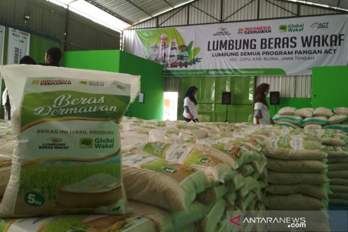 ACT luncurkan "Lumbung Beras Wakaf" di Blora-Jateng