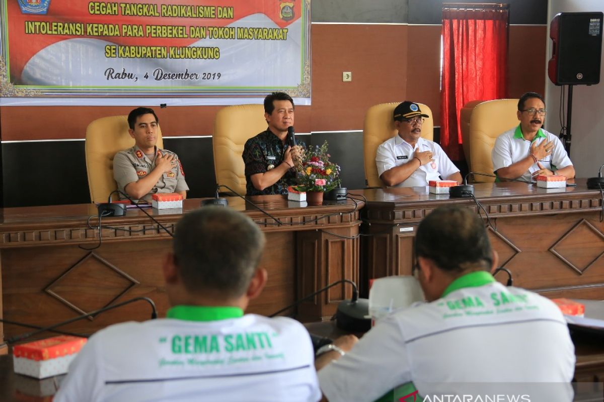 Pemkab Klungkung gelar sosialisasi menangkal radikalisme