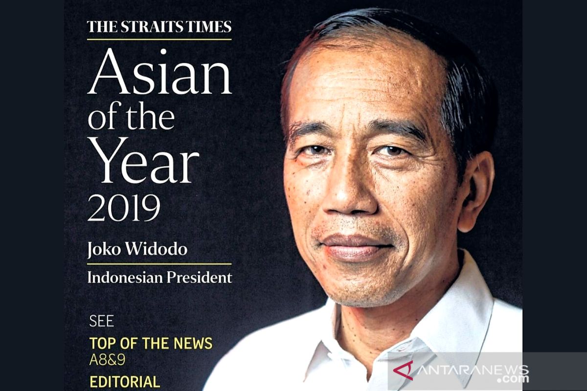 Jokowi :  penobatan Asian of The Year dipersembahkan untuk rakyat Indonesia