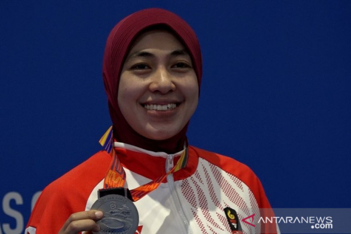 SEA Games 2019: Diah Permatasari raih perak nomor sabre, kalah dari atlet Filipina