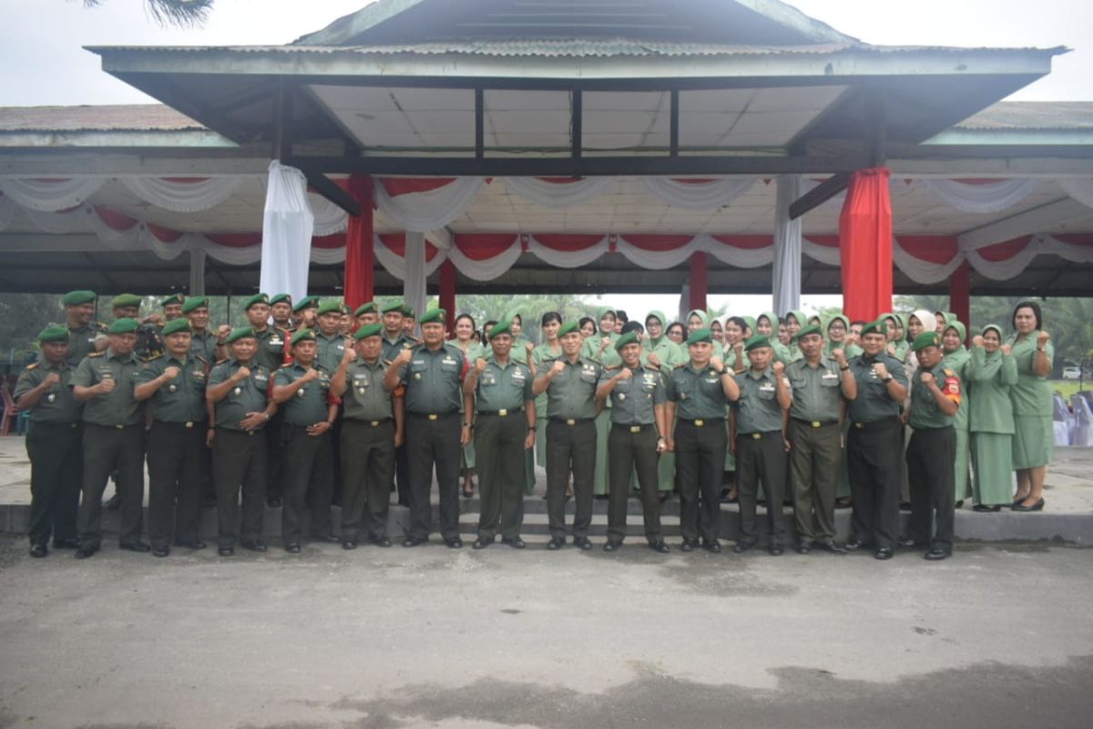 Kodim 0204/DS lakukan pergeseran Danramil