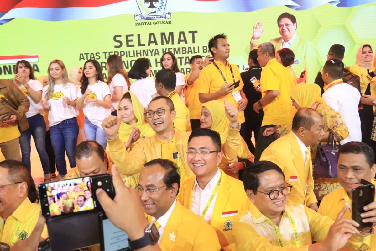 Airlangga Terpilih Lagi, Andika Siap Amankan Kebijakan DPP Golkar