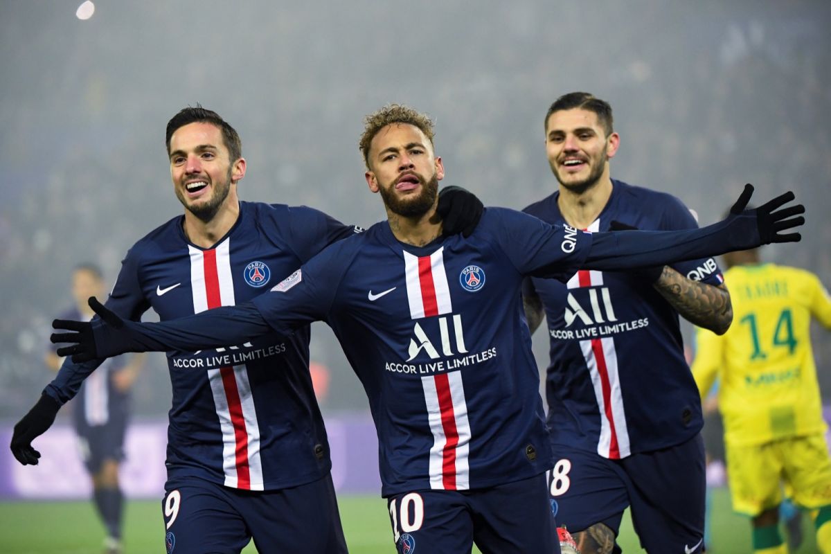 PSG tundukan Nantes untuk perlebar jarak dengan Marseille