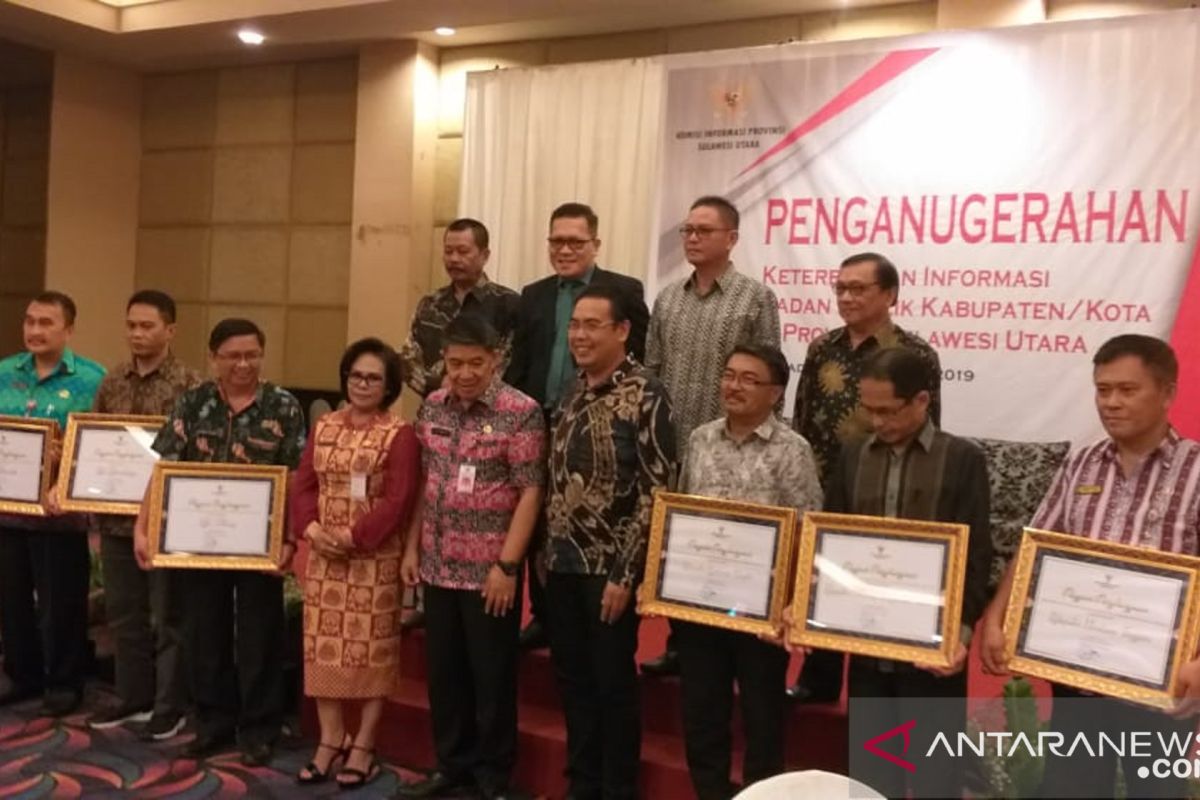 Sangihe dan Manado raih anugerah Keterbukaan Informasi Badan Publik