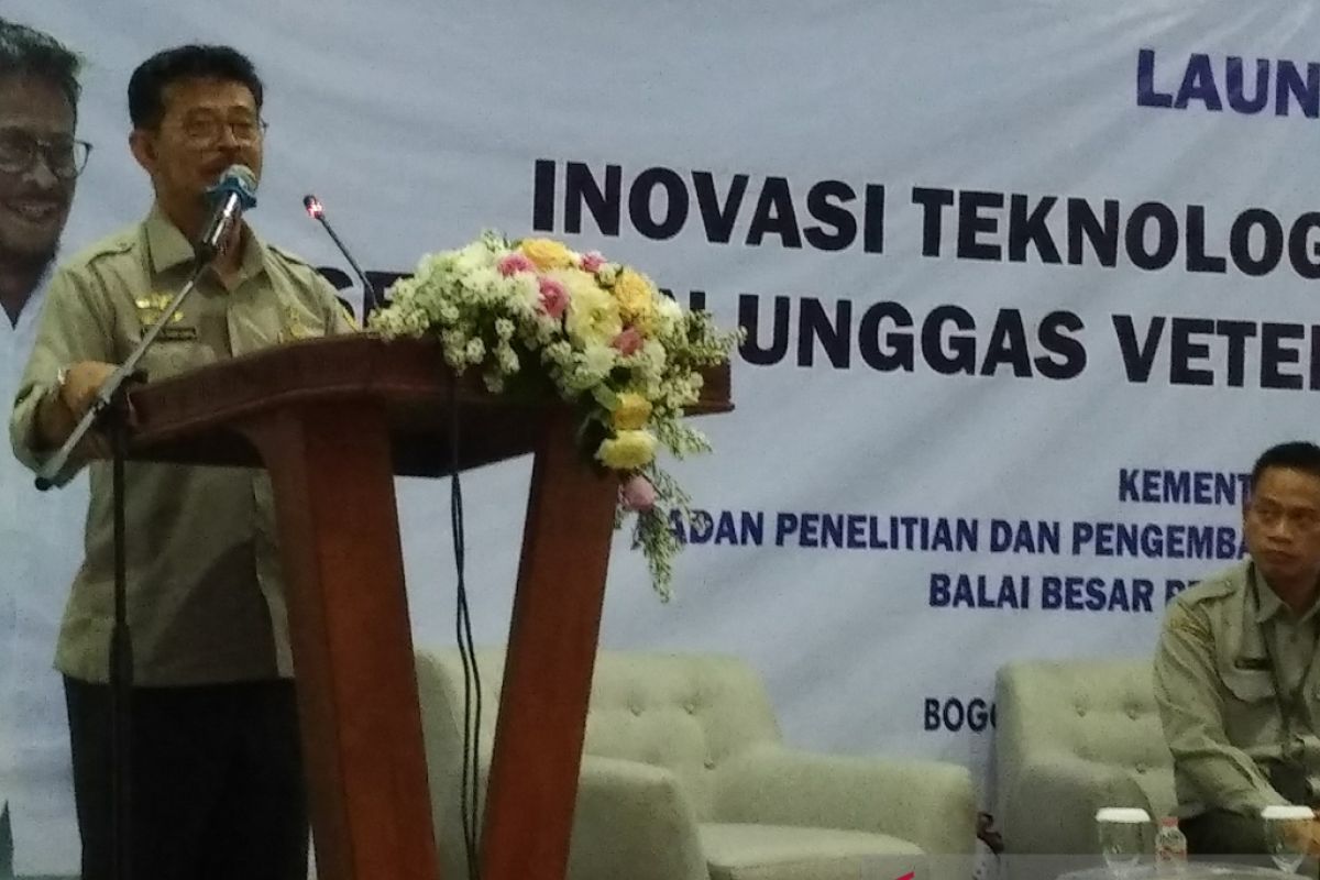 Mentan berharap vaksin unggas Indonesia bisa dimanfaatkan dunia