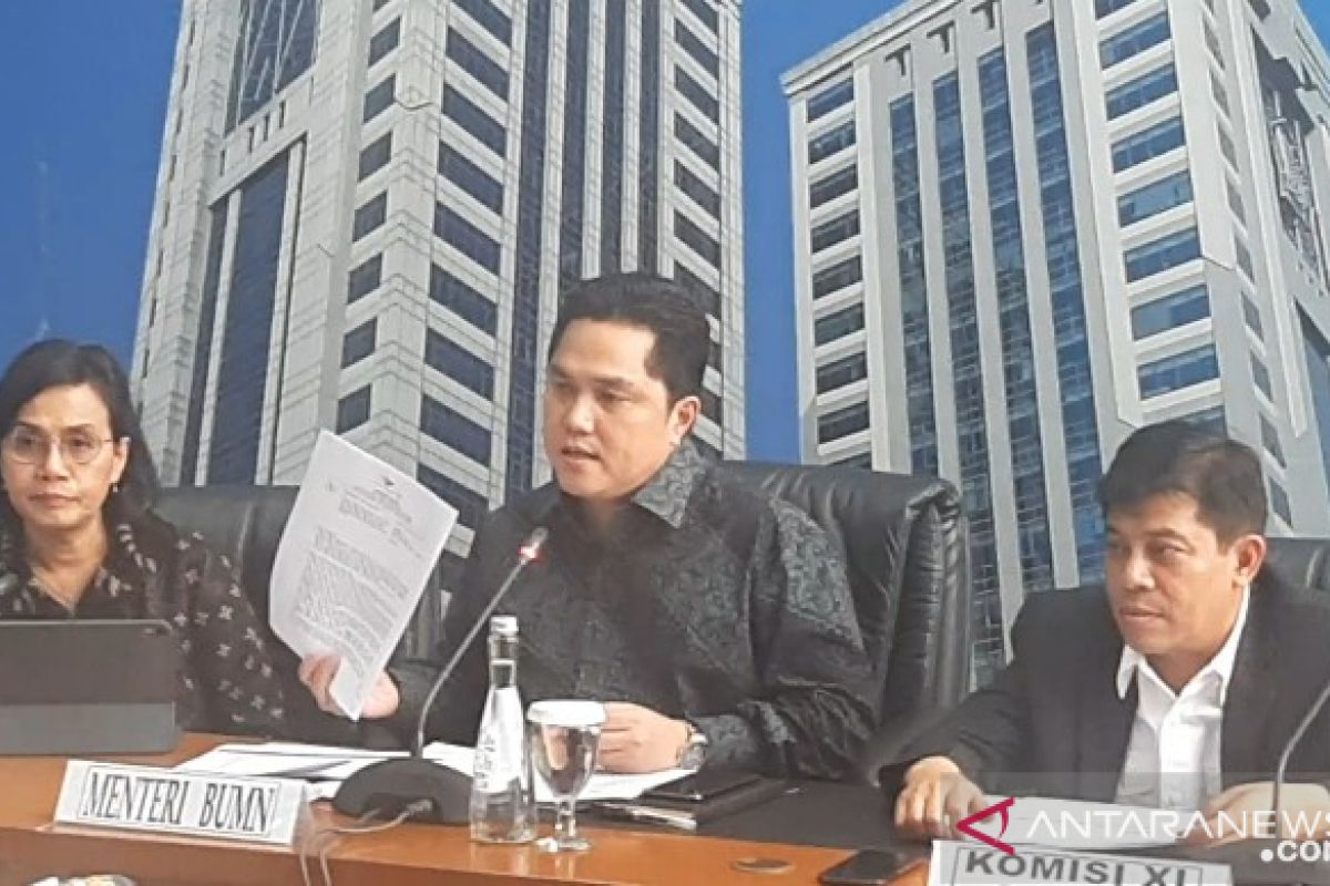 Erick Thohir copot Dirut Garuda Indonesia