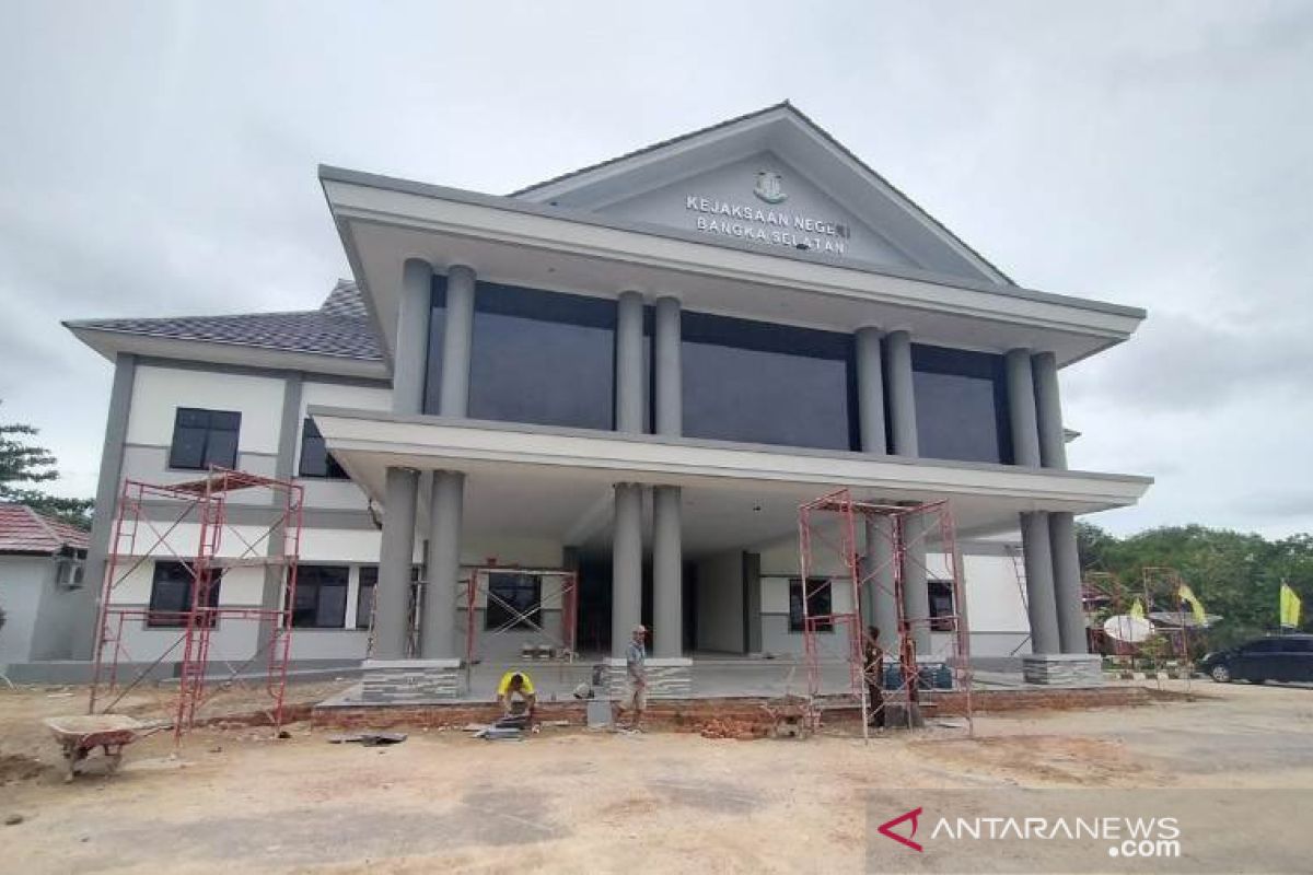 Progres pembangunan gedung Kejari Basel capai 97 persen