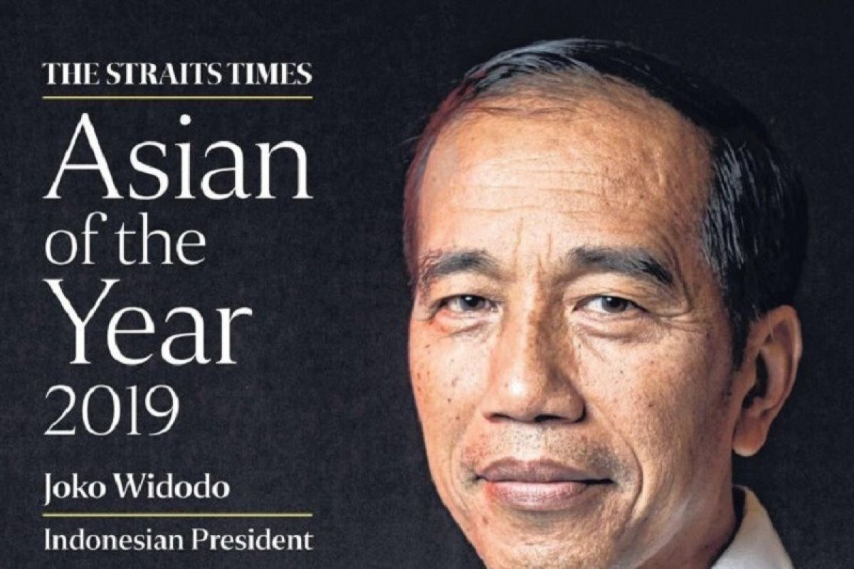 Jokowi dinobatkan sebagai "The Straits Times Asian of the Year 2019"