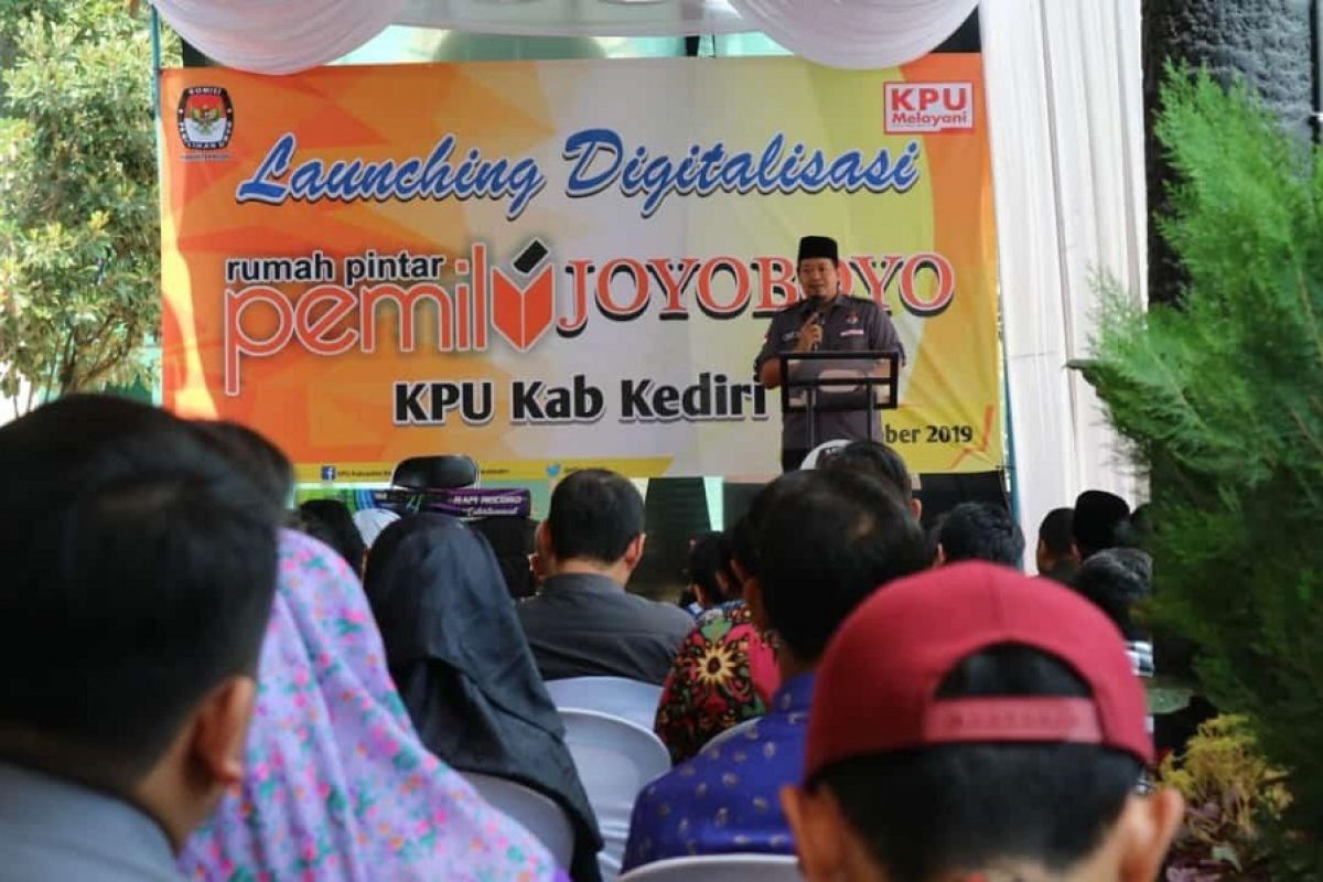 Di Kediri, KPU Jatim resmikan digitalisasi rumah pintar pemilu