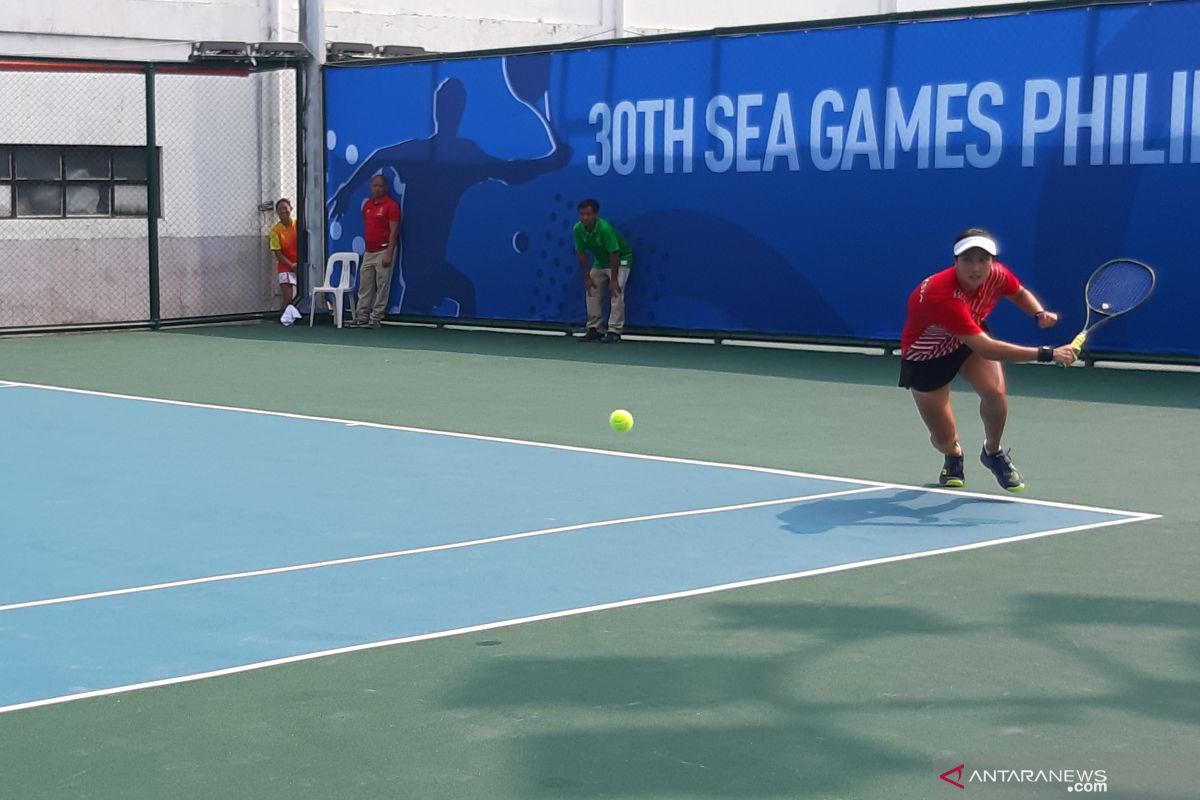 SEA Games 2019, Aldila Sutjiadi raih emas dari tenis