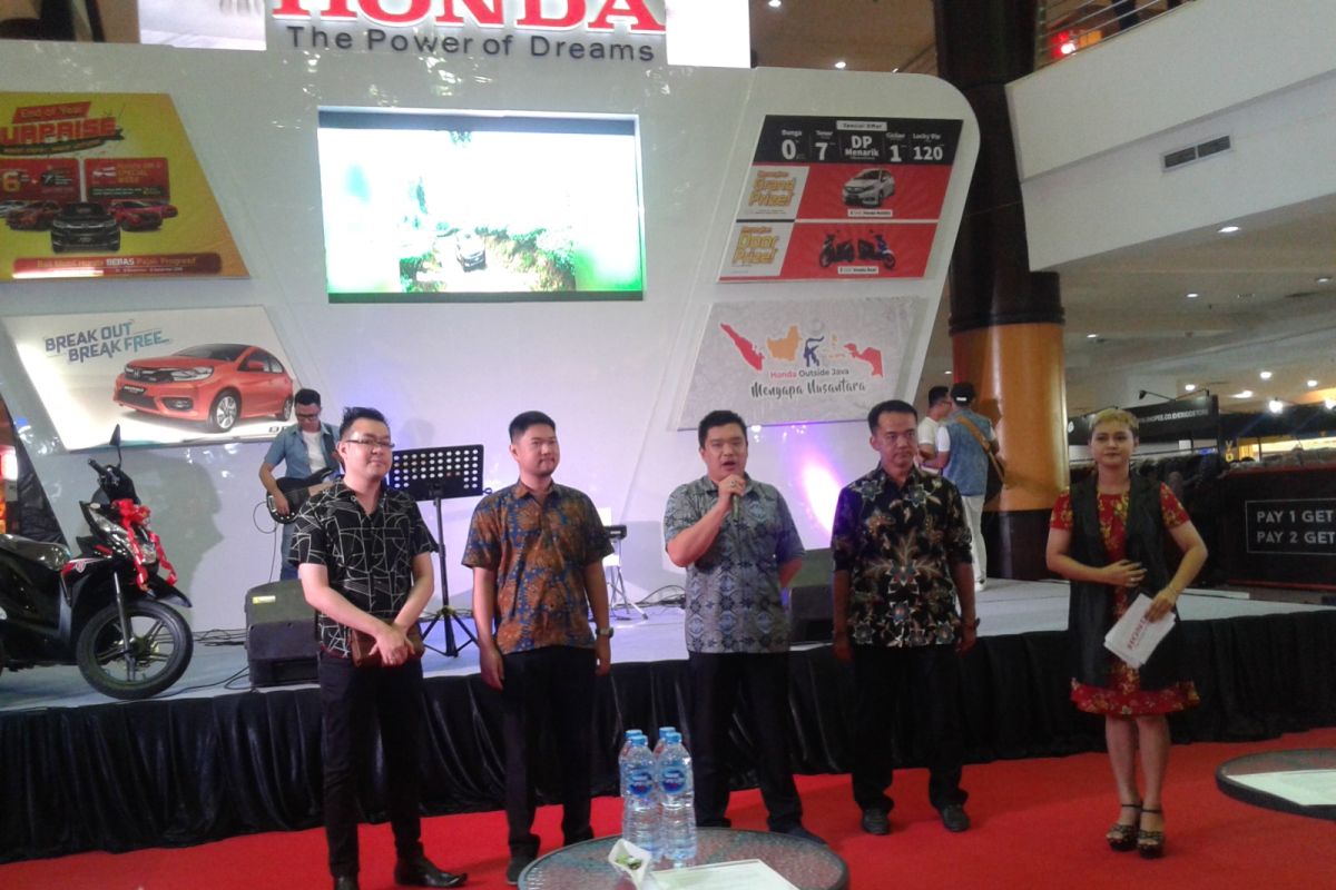 Penjualan mobil Honda di Kalsel capai 2.500 unit