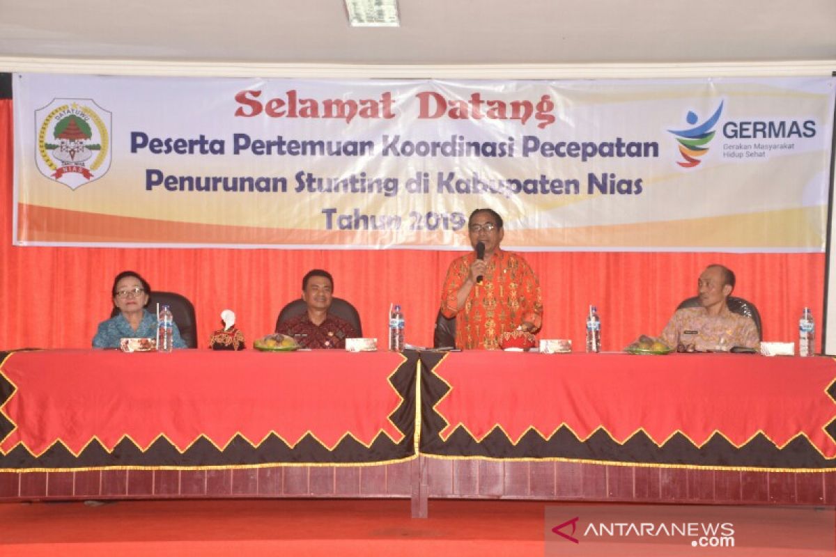 Di Kabupaten Nias 23 persen balita alami stunting