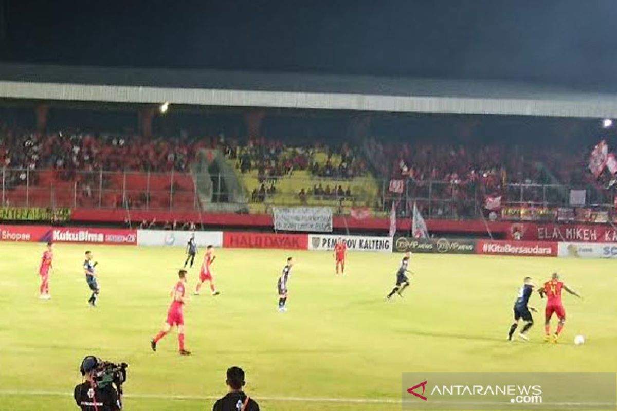 Kalteng Putra tertinggal atas Madura United di babak pertama