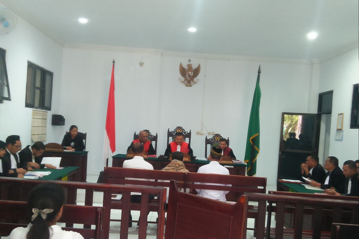 Tiga terdakwa korupsi mulai disidangkan di PN Ambon