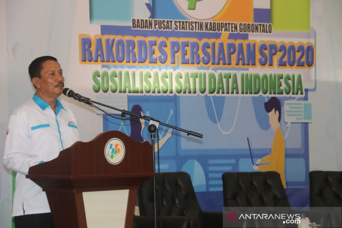 BPS Gorontalo sosialisasi SP-2020 dan satu data Indonesia