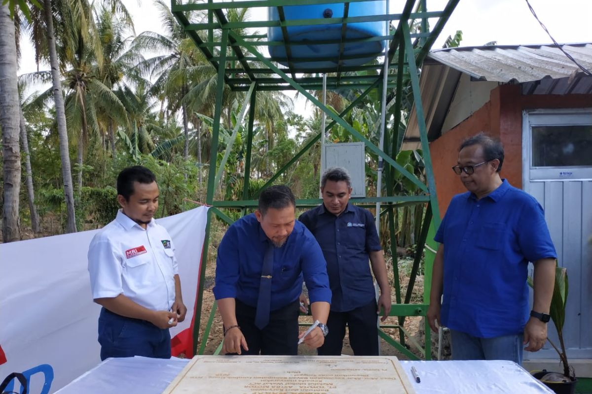 Serikat Pekerja Astra melalui ACT beri bantuan sumur wakaf di Lombok