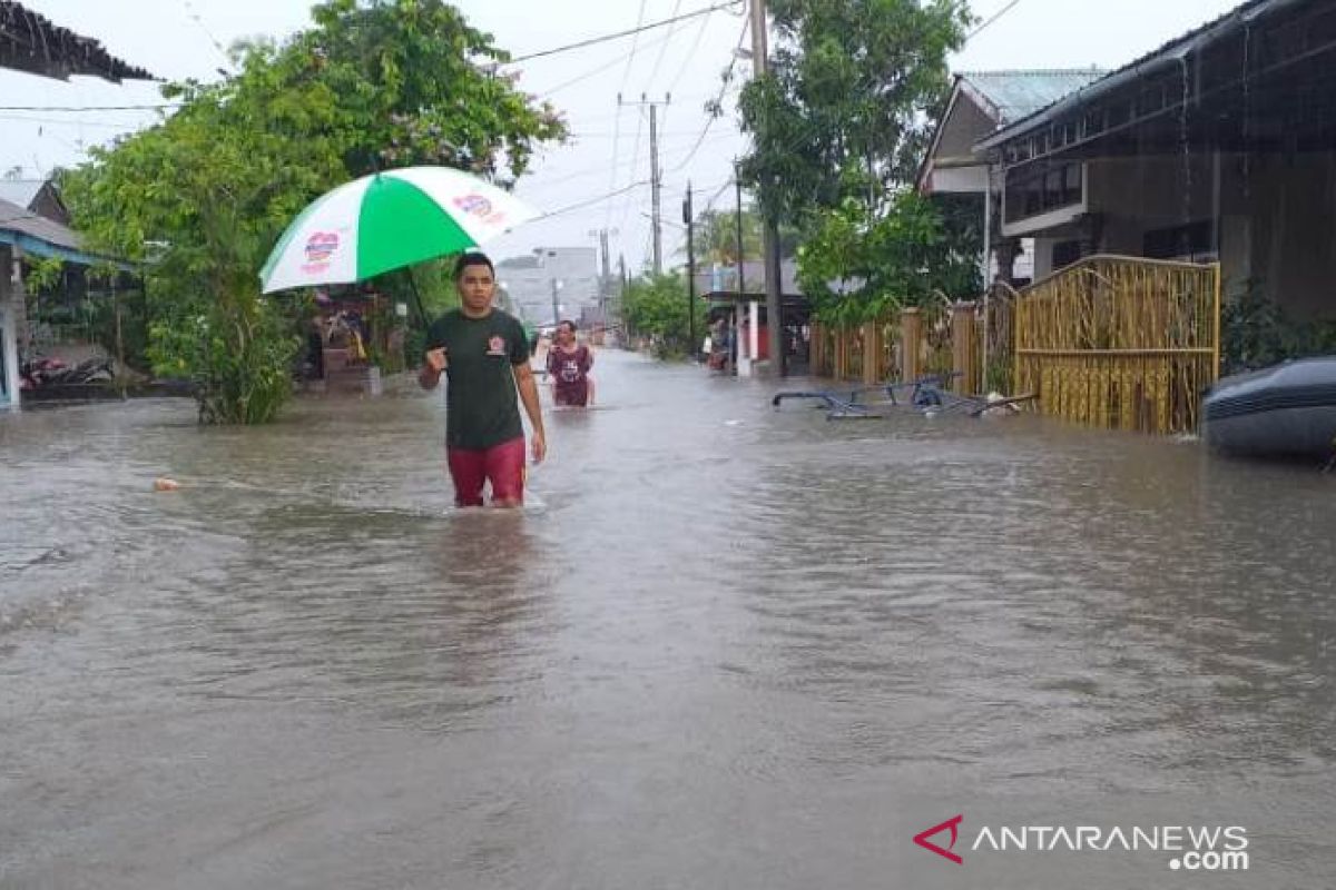 300 rumah di Belitung terendam banjir akibat hujan lebat
