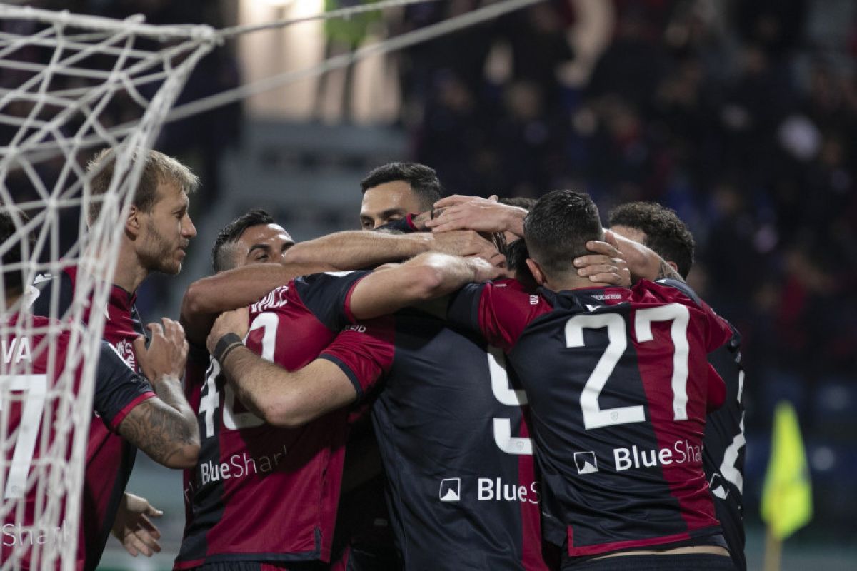 Cagliari tundukkan Sampdoria 2-1, kemenangan kedua dalam tiga hari