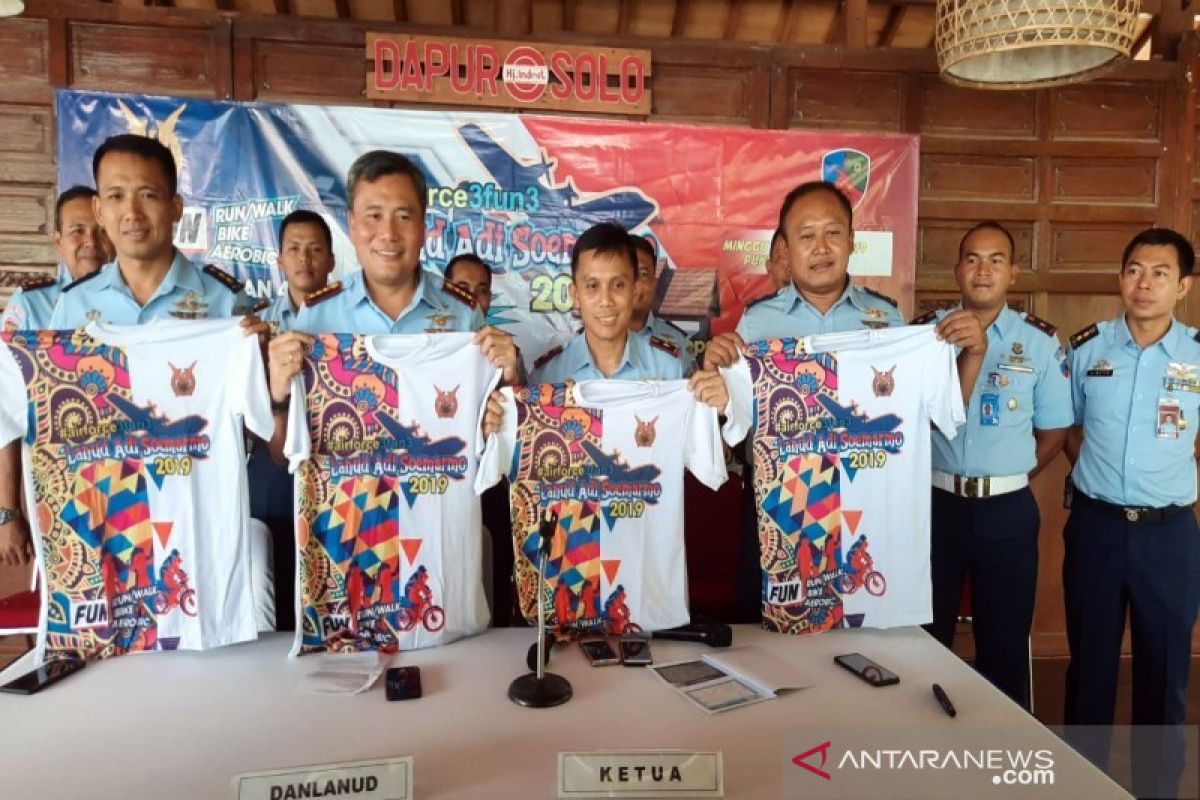 Ribuan peserta akan ikuti #Airforce3fun3 Lanud Adi Soemarmo