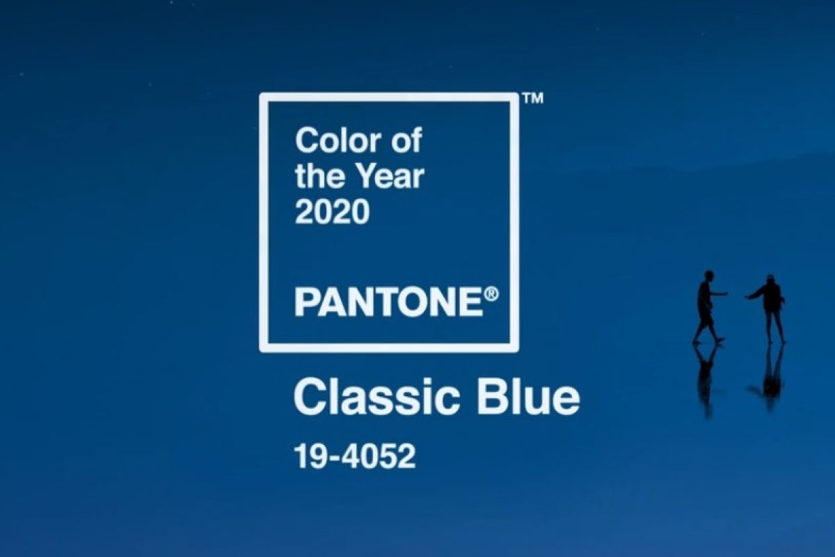 Pantone tentukan "Classic Blue" sebagai tren warna tahun 2020